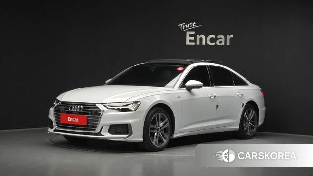Audi A6 (C8) 2023 Белый из Кореи