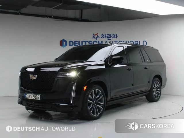 Cadillac Escalade 5th Generation 2023 Черный из Кореи