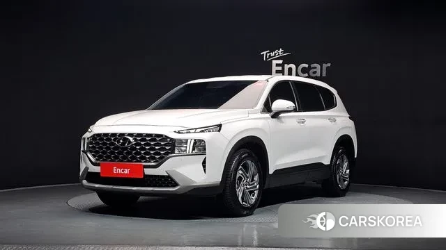 Hyundai The New Santa Fe 2023 Белый из Кореи