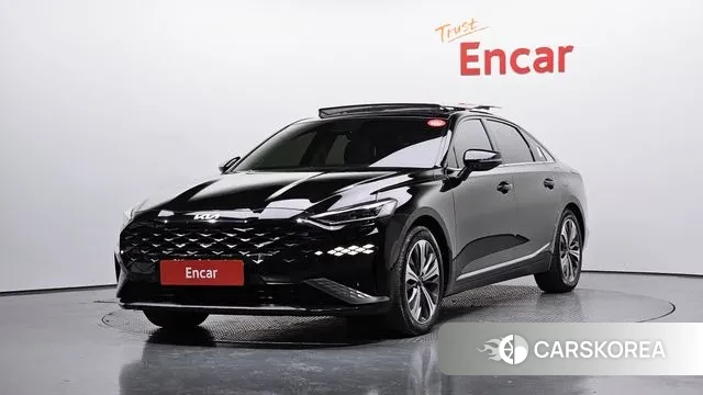 Kia K8 2021 Черный из Кореи