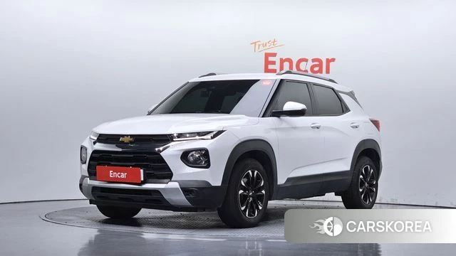 Chevrolet (GM Daewoo) Trailblazer 2021 Белый из Кореи