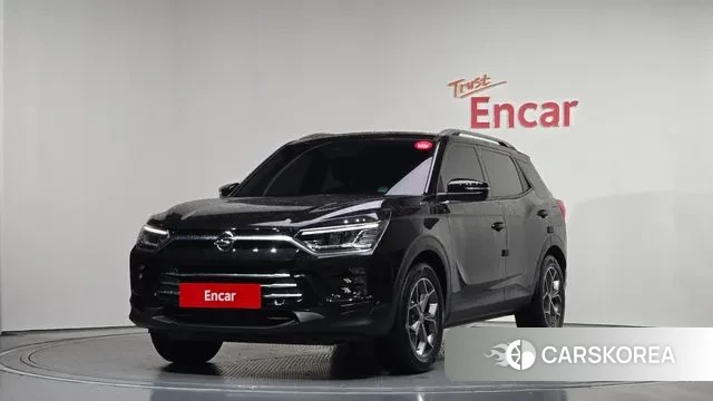 Ssangyong Beautiful Korando 2019 Черный из Кореи
