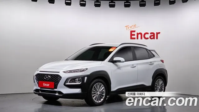 Hyundai Kona 2019 Белый из Кореи