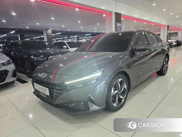 Hyundai Avante (CN7) 2021 Серый из Кореи