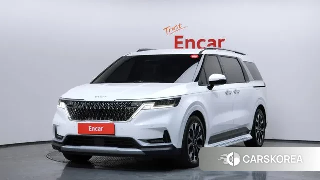 Kia Carnival 4th generation 2021 Белый из Кореи
