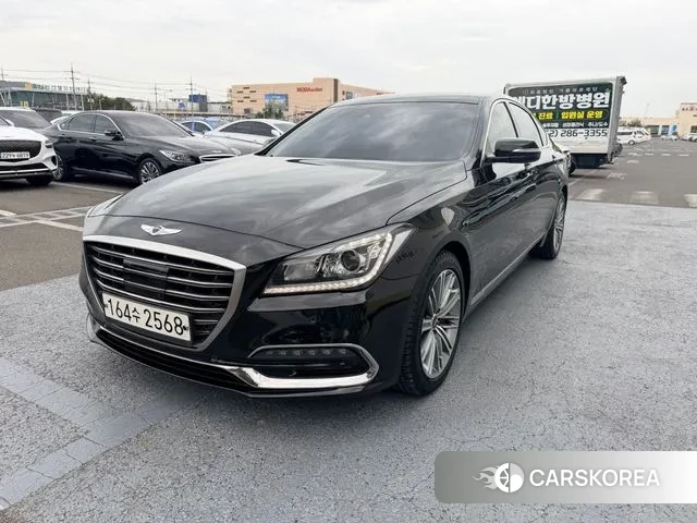 Genesis G80 2018 Черный из Кореи