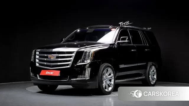 Cadillac Escalade 2018 Черный из Кореи