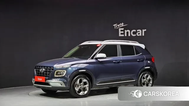 Hyundai Venue 2019 Синий из Кореи