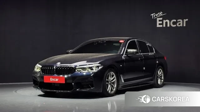 BMW 5 Series (G30) 2019 Черный из Кореи