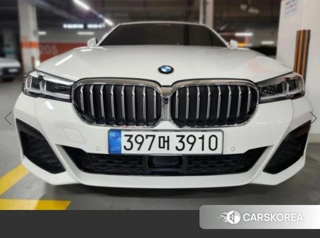 BMW 5 Series (G30) 2021 Белый из Кореи