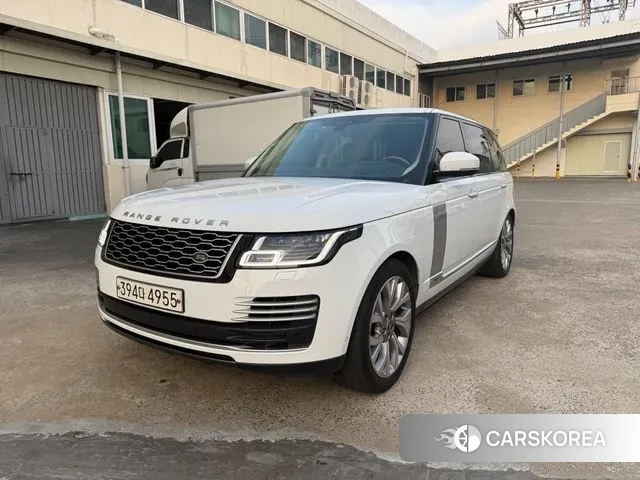 Land Rover Range Rover 4th Generation 2020 Белый из Кореи