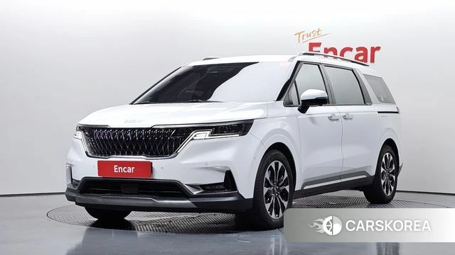 Kia Carnival 4th generation 2023 Белый из Кореи