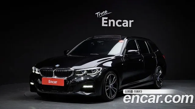 BMW 3 Series (G20) 2022 Черный из Кореи