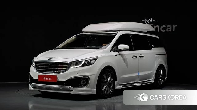 Kia All New Carnival 2018 Белый из Кореи