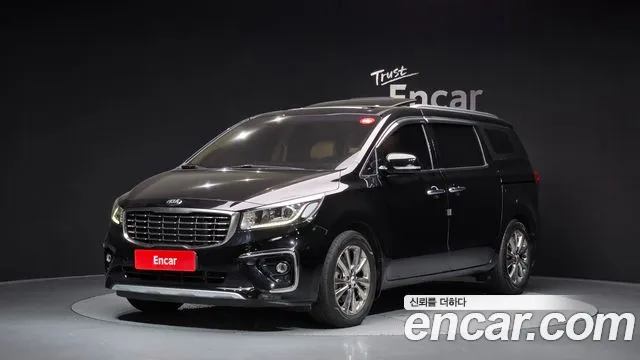 Kia The New Carnival 2019 Черный из Кореи