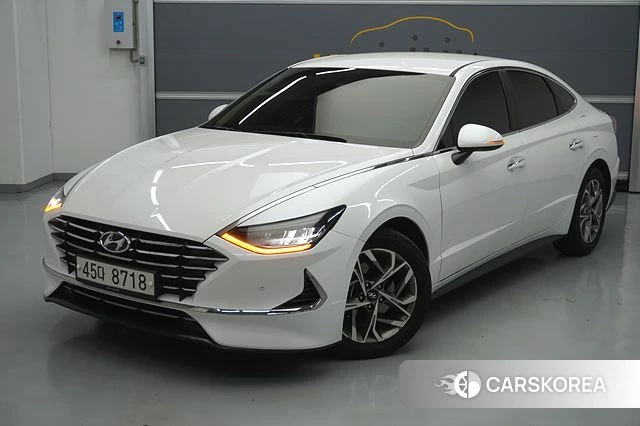 Hyundai Sonata (DN8) 2019 Белый из Кореи