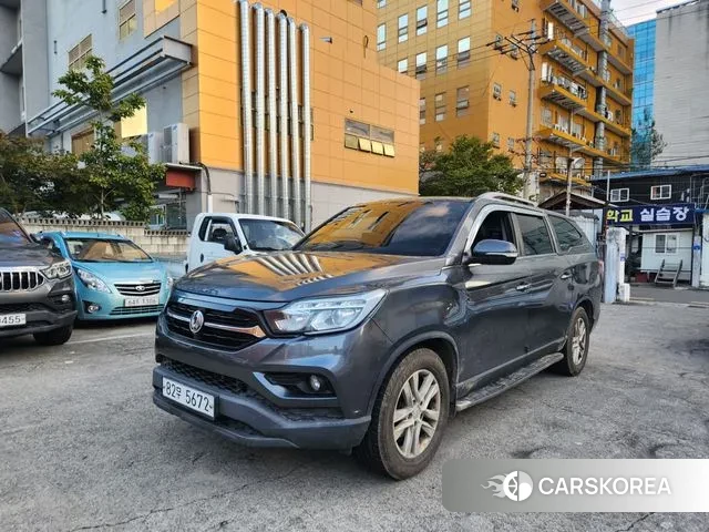 Ssangyong Rexton Sports 2018 Серебряный двухцветный из Кореи