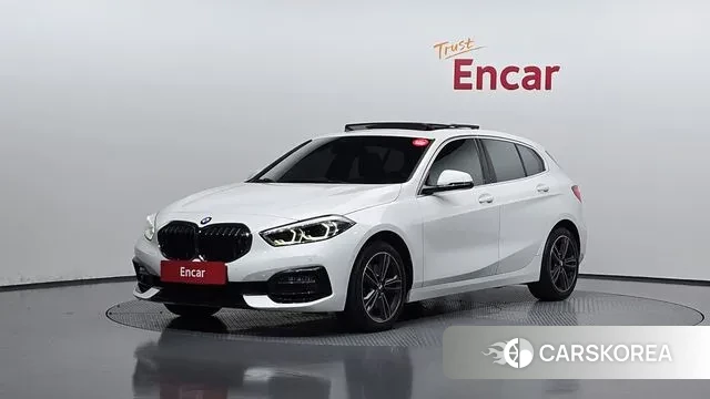BMW 1 Series (F40) 2020 Белый из Кореи