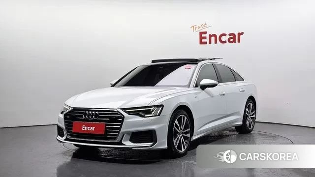 Audi A6 (C8) 2022 Белый из Кореи