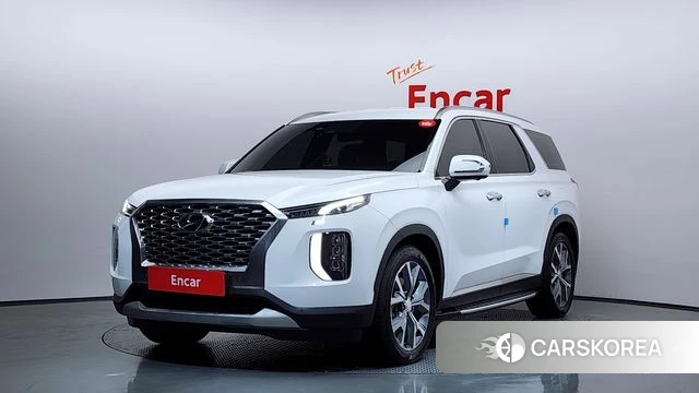 Hyundai Palisade 2021 Белый из Кореи