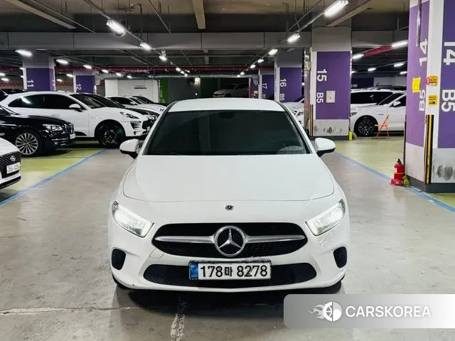 Mercedes-Benz A-Class W177 2020 Белый из Кореи