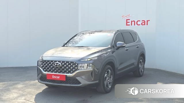 Hyundai The New Santa Fe 2021 Серый из Кореи