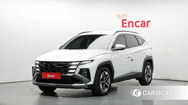 Hyundai The New Tucson Hybrid (NX4) 2024 Белый из Кореи