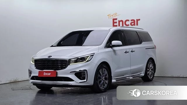 Kia The New Carnival 2019 Белый из Кореи