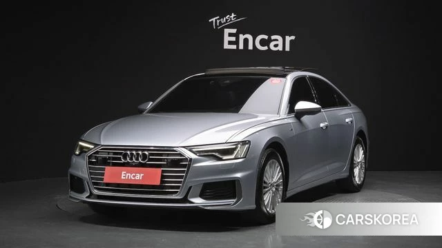 Audi A6 (C8) 2021 Серебристо-серый из Кореи