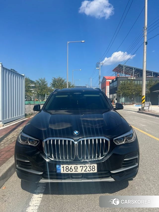 BMW X5 (G05) 2022 Черный из Кореи