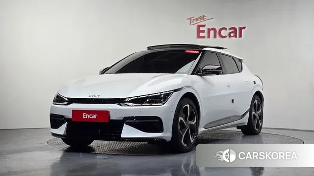 Kia EV6 2022 Белый из Кореи