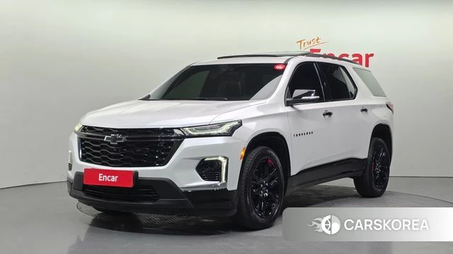 Chevrolet (GM Daewoo) Traverse 2023 Белый из Кореи