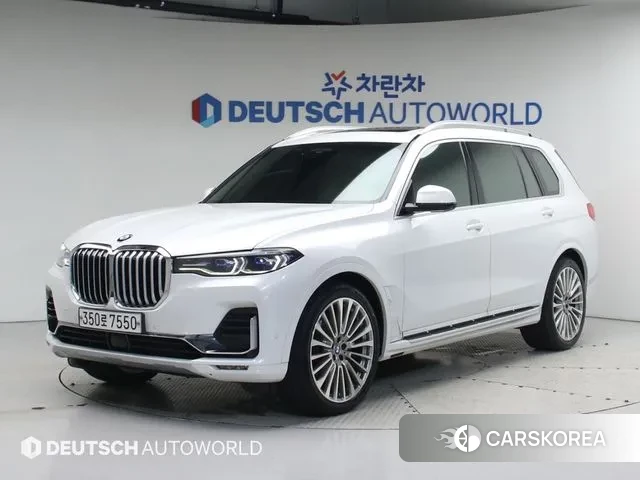 BMW X7 (G07) 2020 Белый из Кореи