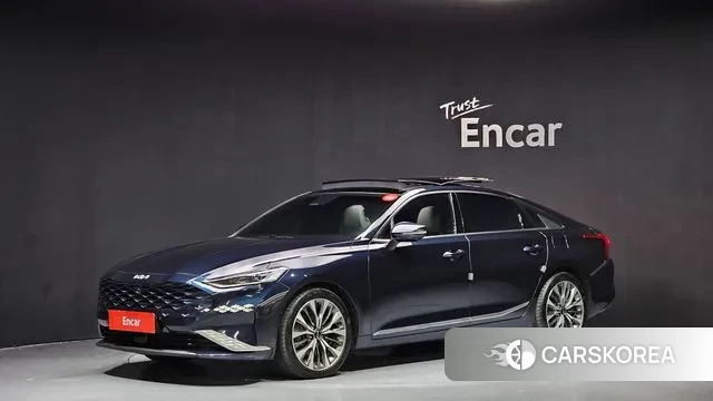 Kia K8 2021 Синий из Кореи