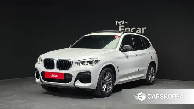 BMW X3 (G01) 2021 Белый из Кореи