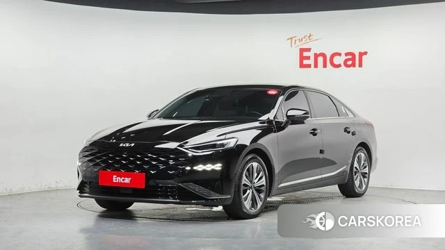 Kia K8 Hybrid 2022 Черный из Кореи