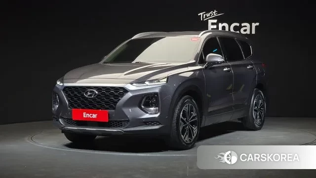 Hyundai Santa Fe TM 2018 Серый из Кореи