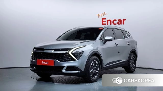 Kia Sportage 5th Generation Hybrid 2022 Серебристо-серый из Кореи