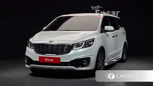 Kia All New Carnival 2018 Белый из Кореи