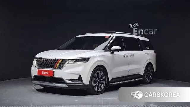 Kia Carnival 4th generation 2021 Белый из Кореи