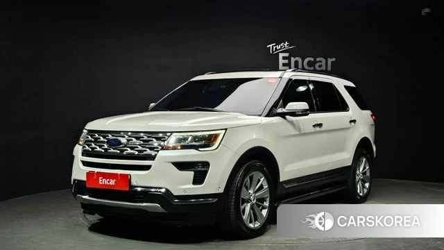 Ford Explorer 2019 Белый из Кореи