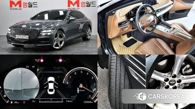 Genesis G80 (RG3) 2020 Серый из Кореи