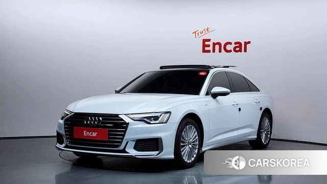 Audi A6 (C8) 2021 Белый из Кореи