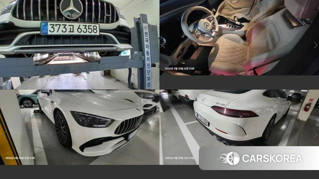 Mercedes-Benz AMG GT 2021 Белый из Кореи