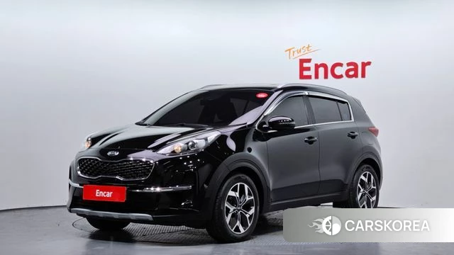Kia Sportage The Bold 2021 Черный из Кореи