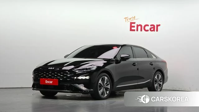 Kia K8 Hybrid 2022 Черный из Кореи