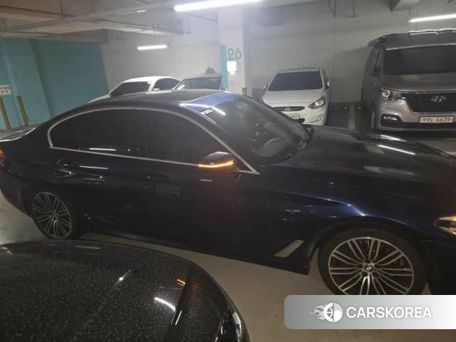 BMW 5 Series (G30) 2020 Синий из Кореи