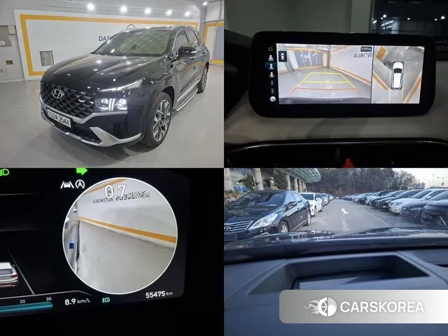 Hyundai The New Santa Fe 2020 Черный из Кореи