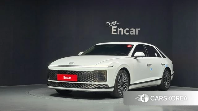 Hyundai Grandeur Hybrid (GN7) 2025 Белый из Кореи