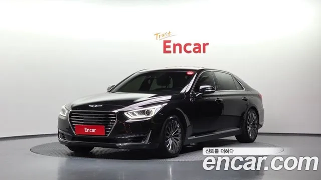 Genesis EQ900 2018 Черный из Кореи